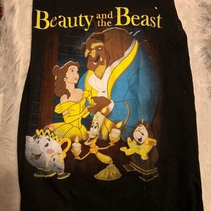 Beauty and the Beast muscle tank